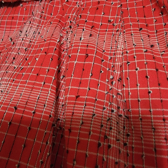 1940s Maggi Maid of Lucerne vintage red dress - Picture 7 of 9